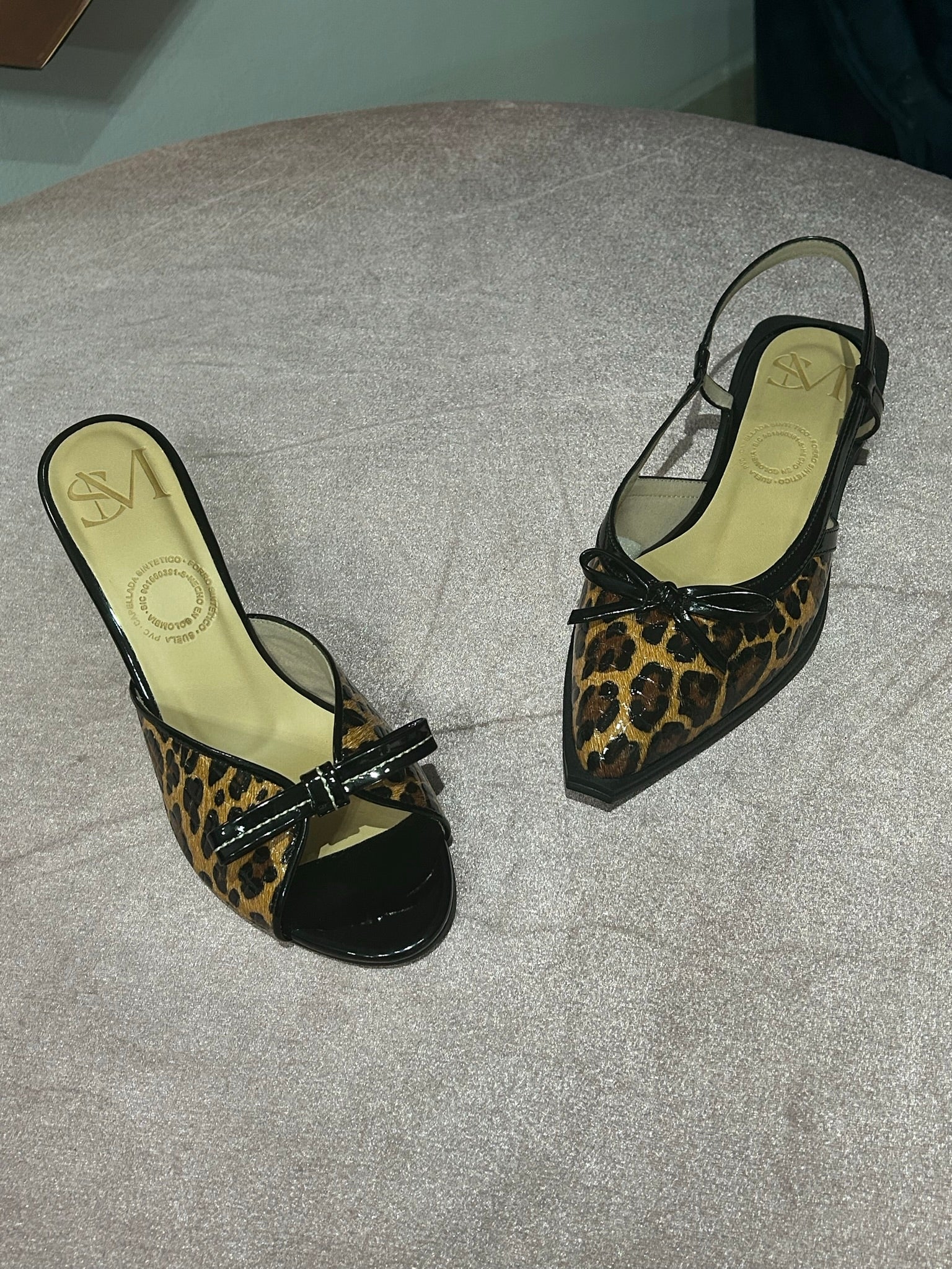 SANDALIA DAMA ANIMAL PRINT